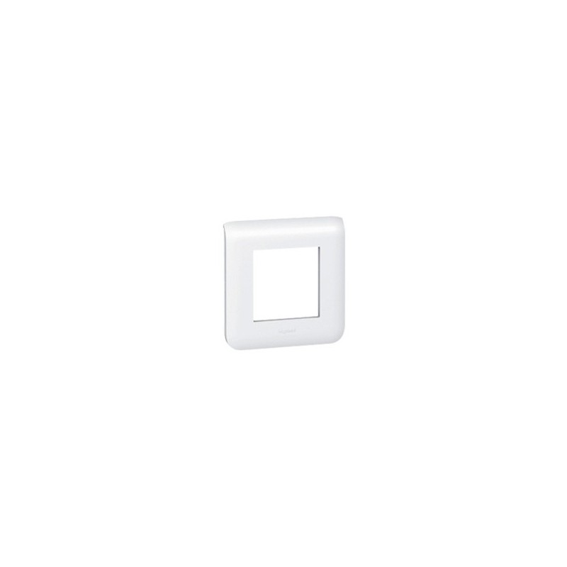                         Plaque Mosaic - 2 modules - Blanc