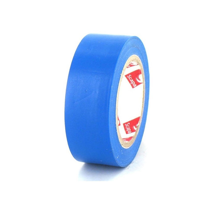                         Ruban adhésif isolant - Bleu