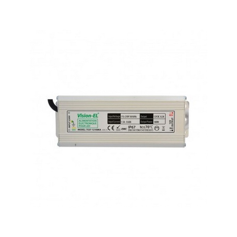                         Alimentation électronique pour éclairage LED 12V - 100W