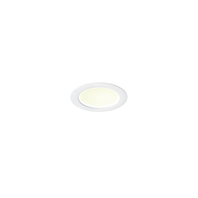                         Applique spot encastré Flat Led - 20W - 4000K - Blanc
