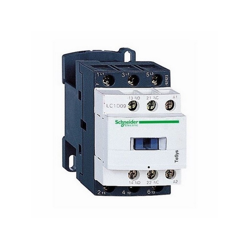                         Contacteur TeSys LC1D bobine - 230VAC - 3P AC3 440V - 4kW - 3F 