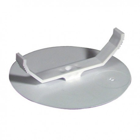 COUVERCLE OBTURATEUR - BLANC - GRIFFE PLASTIQUE