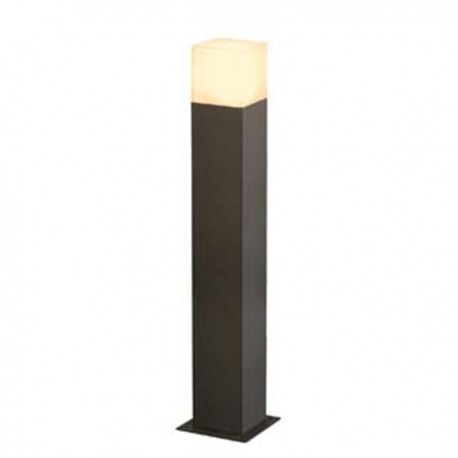Borne Grafit 60 - Anthracite - 11W - Sans ampoule