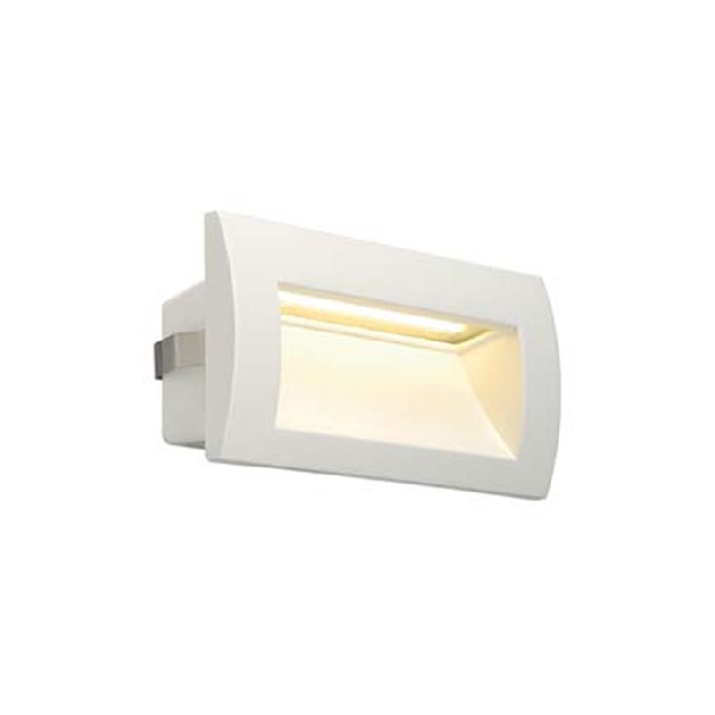                         Encastré mural Downunder Out LED M - Blanc - 0,96W - 3000K - Avec ampoule