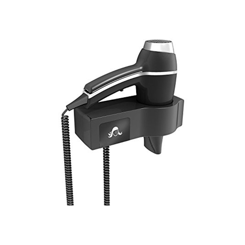                         Sèche-cheveux Alteo Support - 1875W - Noir - Support base