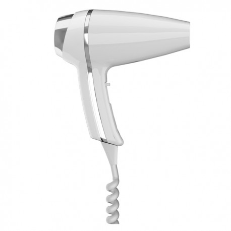 Sèche-cheveux Clipper II Prise - 1400W - Blanc