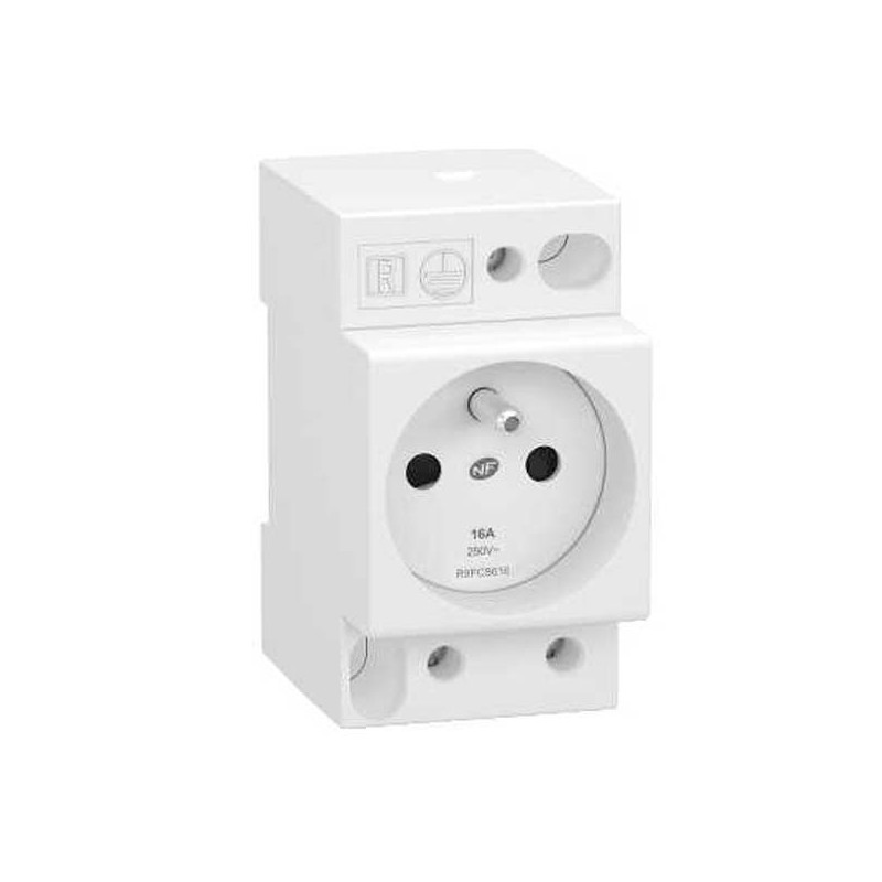                         Prise de courant 16A Resi9 - 2P+T - 250 V
