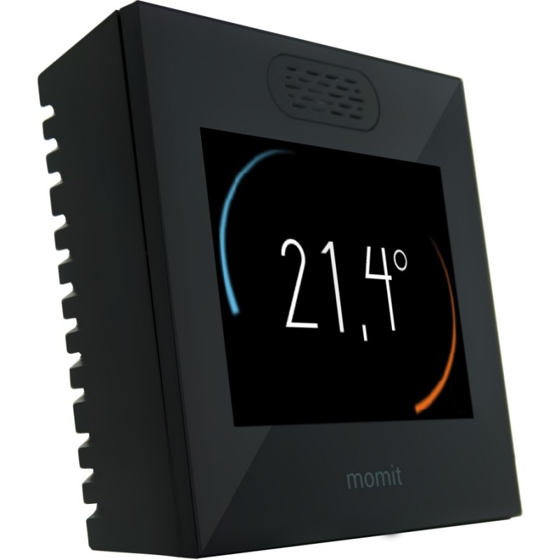                         Smart Thermostat - Programmation intelligente - Connecté - Ecran tactile 3.43" - WiFi - Noir