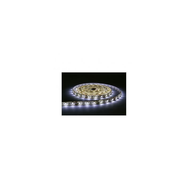                         Ruban LED -  5m - 24W - 12V - 6000K - IP20 - Dimmable 