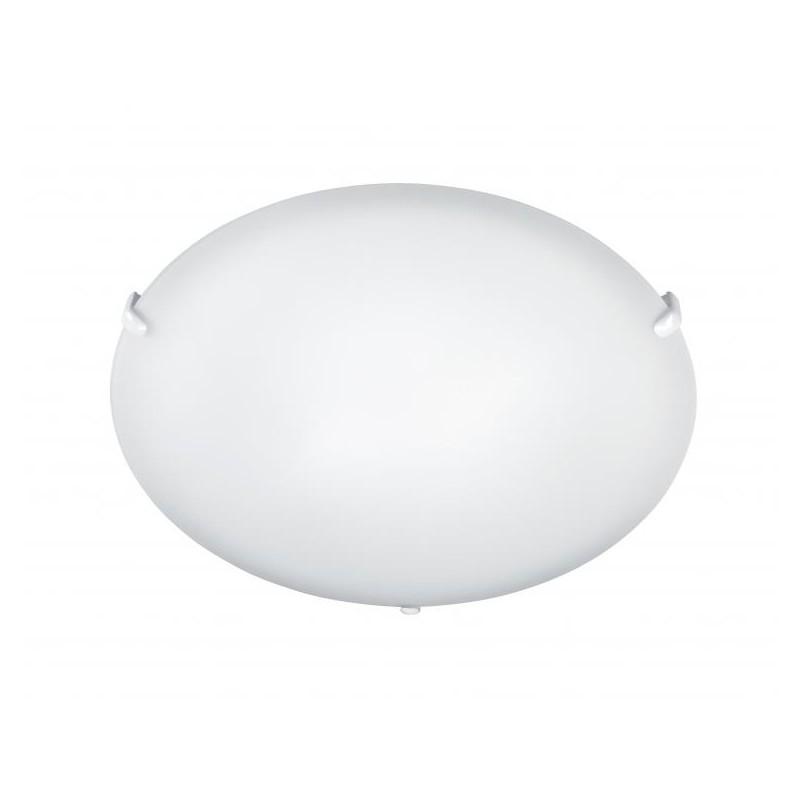                         Plafonnier intérieur ALVA E27 - Blanc  - 60W - IP20 - Non dimmable - Sans ampoule