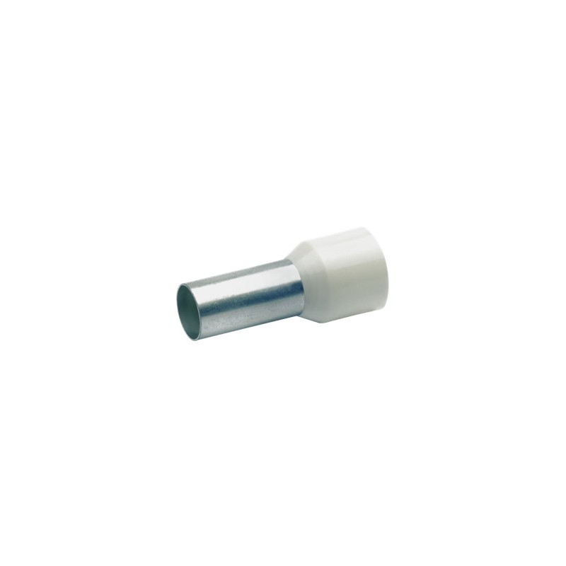                         Embouts simple de câblage pré-isolés NFC - 16mm² - Ivoires - Sachet de 100 pièces