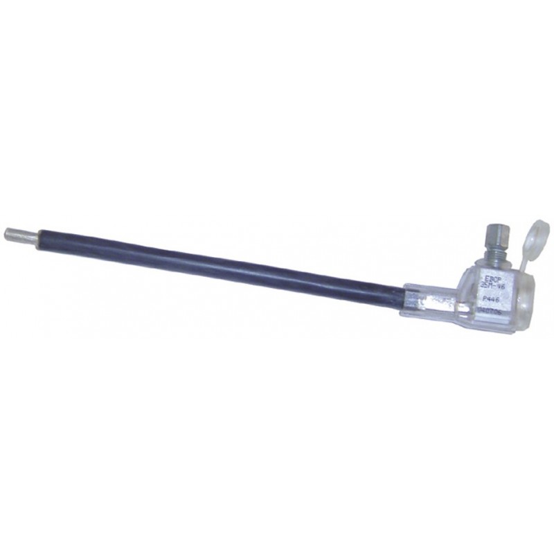                         Embouts de branchement à fouet Cuivre souple - 16 mm² - 60 A - Noir