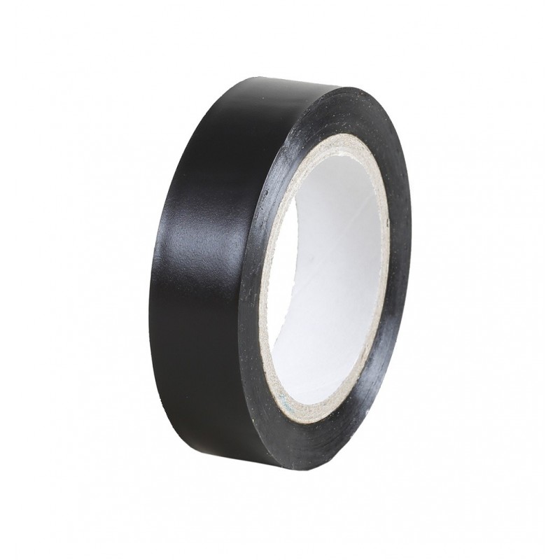                         Ruban isolant adhésif - Noir - 10 Mètres x 15 mm