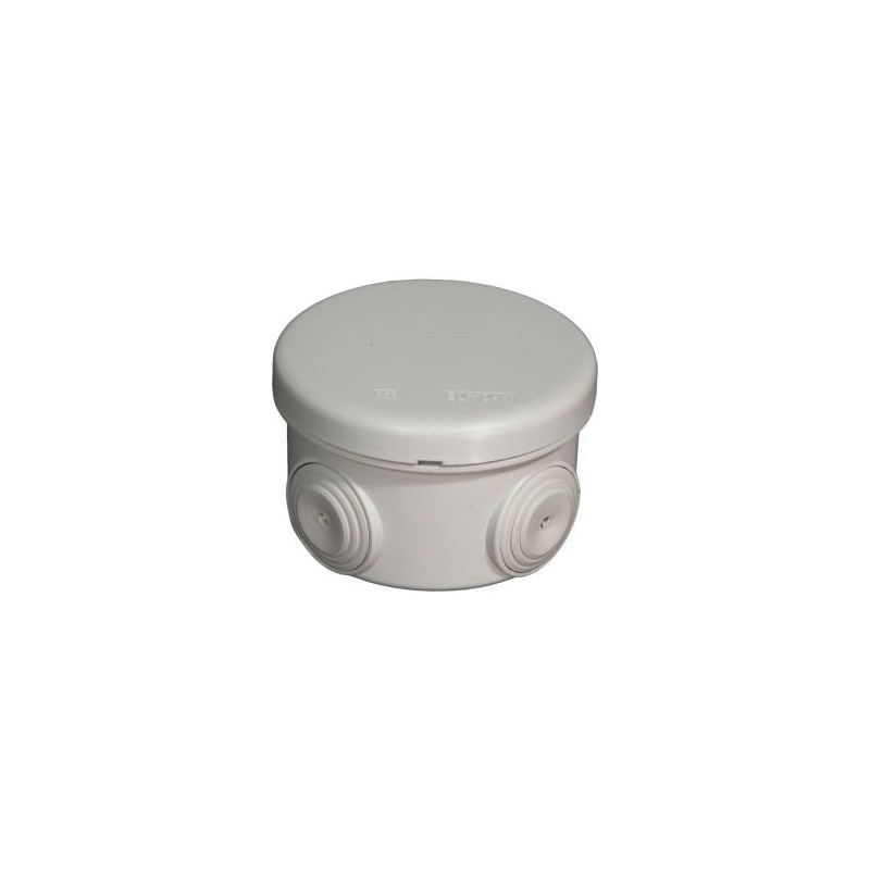                         Boîte de dérivation étanche éco 960°C - Diamètre 60 mm - 4 entrées