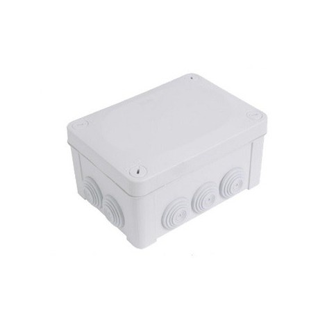 BOITE DE DERIVATION ETANCHE - 155x100 - H55 - 8 EMBOUTS