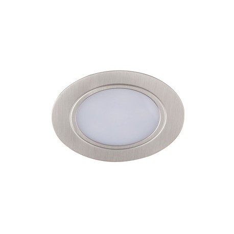 KIT 4 SPOTS AGENCEMENT - LED 4X9W - 830 - 600LM - NICKEL - IP44 - CLII