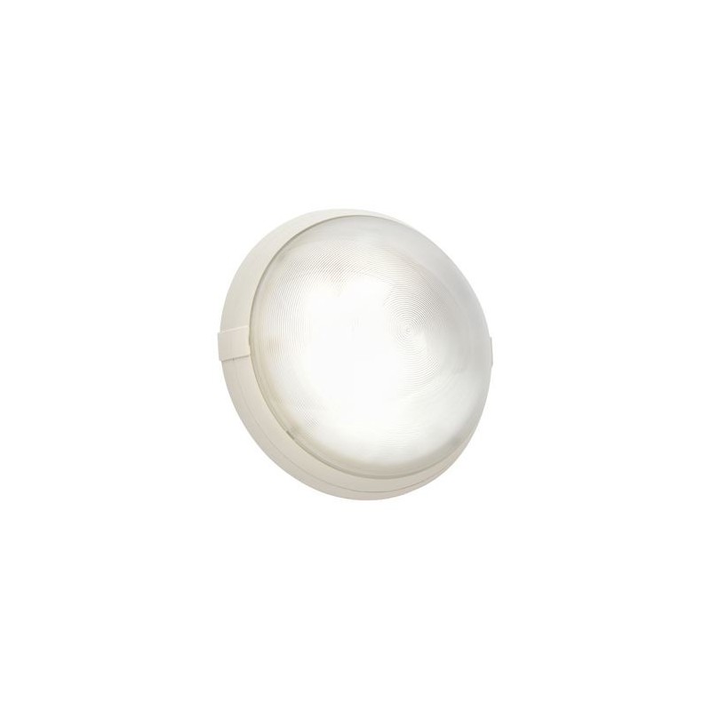                         Hublot fonctionnel Super 400 en verre trempé - E27 - 70W - Fonction On/Off - Rond - Blanc - Non dimmable