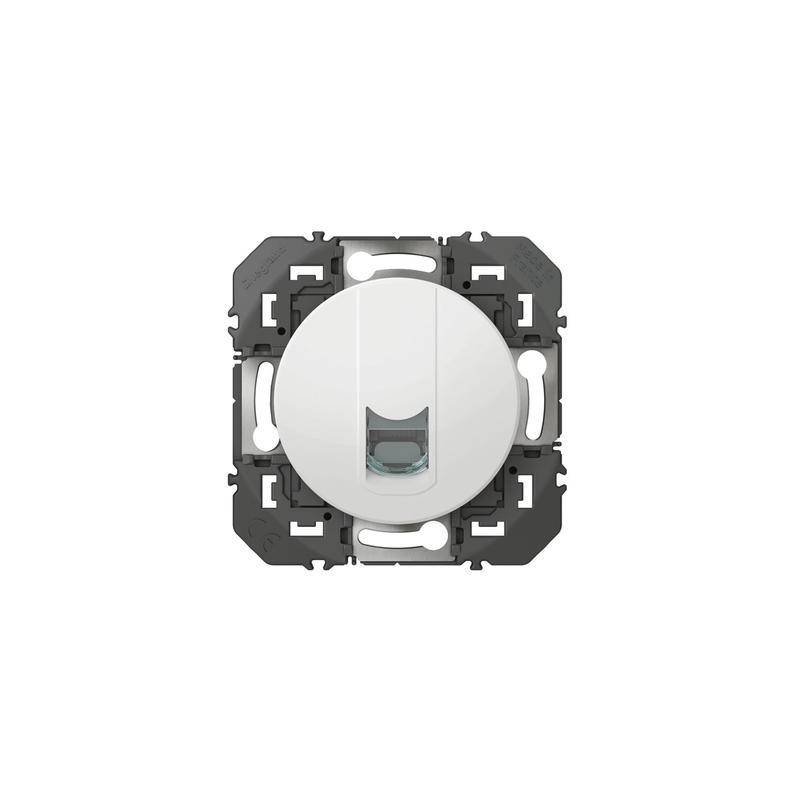                         Prise blindée RJ45 Dooxie - 16 A - Blanc