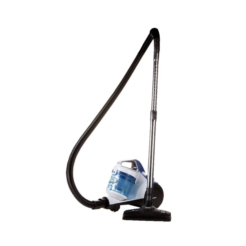                         Aspirateur sans sac Cyclone - 700W - 76 dB(A) - Classe énergie A - Blanc/Bleu