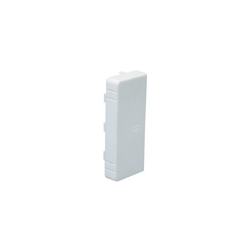                         Embout LAN - Pour goulotte 100x40mm - Blanc