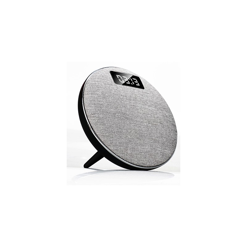                        Station-réveil Muse - 24W - Bluetooth - Gris