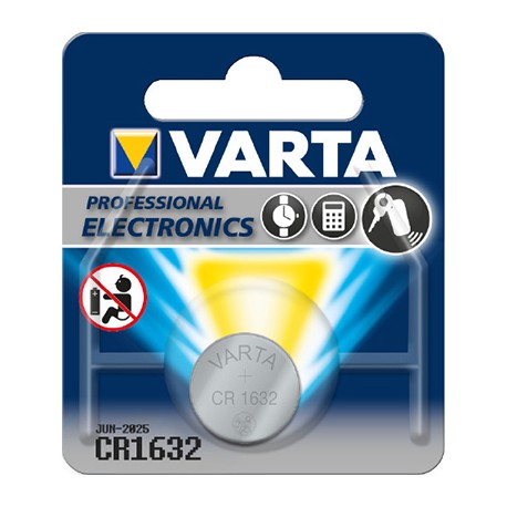 PILE - BOUTON - CR1632 - LITHIUM 