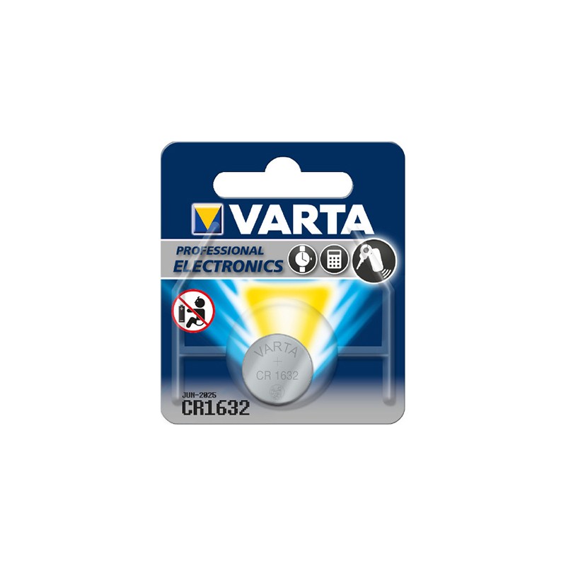                         Pile type CR1632 - 3 volts - Lithium