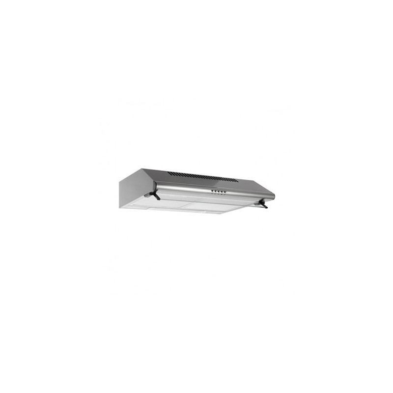                         Hotte casquette -  250m3/h - 60cm - Inox