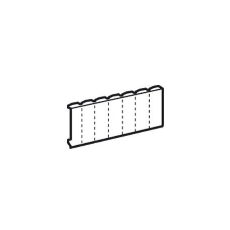 Obturateur 18 modules - Blanc