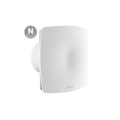 Extracteur permanent manuel Curv Confort 120I - Cuisine - 45/135m³/h - 13 à 34 dB(A) - Blanc